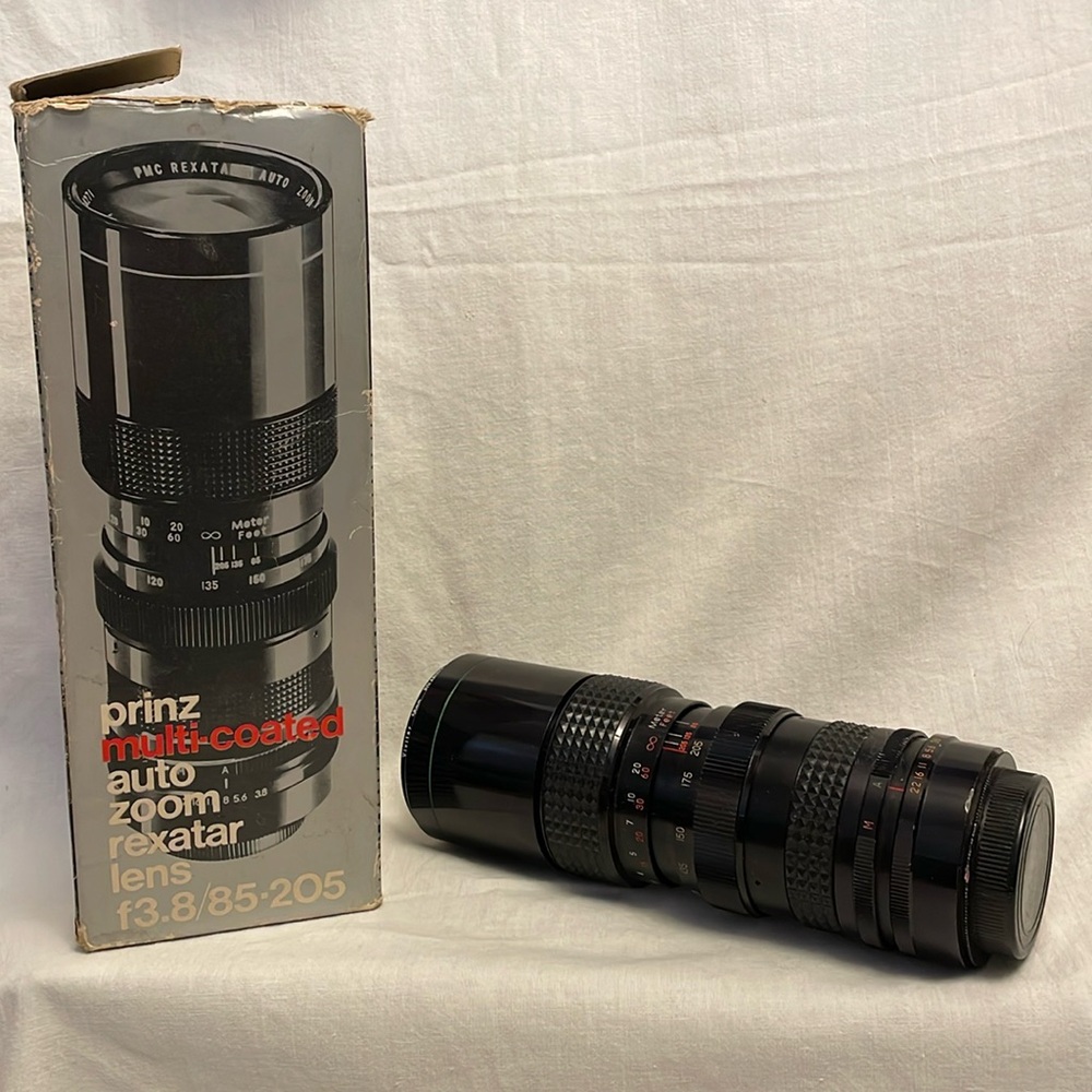 Vintage Prinz Rexatar Camera Lens